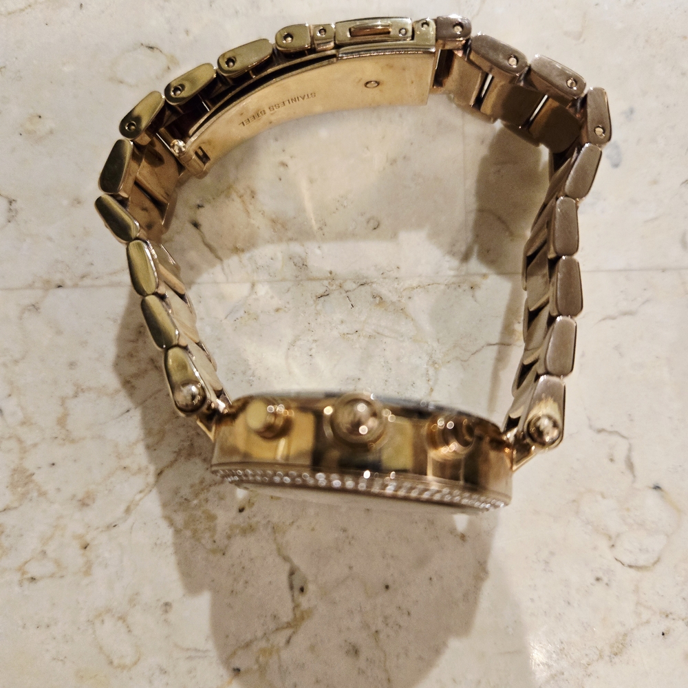 Michael Kors Designer Parker Rose Gold-Tone Watch MK5491 Excellent Condition - Picture 7 of 8